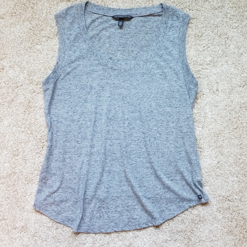 Victoria's secret gray heathered tank